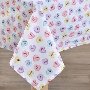 BEST FRIENDS/BFF Hearts Tablecloth